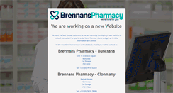 Desktop Screenshot of brennanspharmacy.com