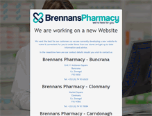 Tablet Screenshot of brennanspharmacy.com